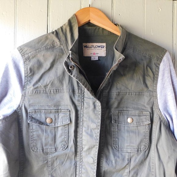 Wallflower Military Style Jacket - Picture 2 of 9